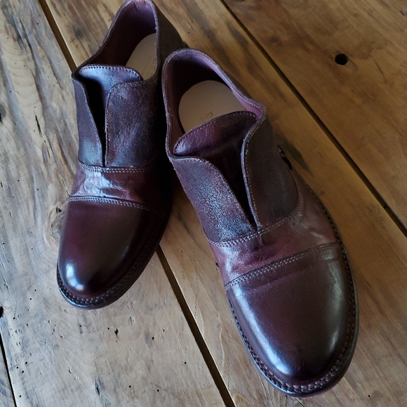 Bed Stu Shoes - Bed Stu Rose Oxford Loafer Slip ons (8.5-9)